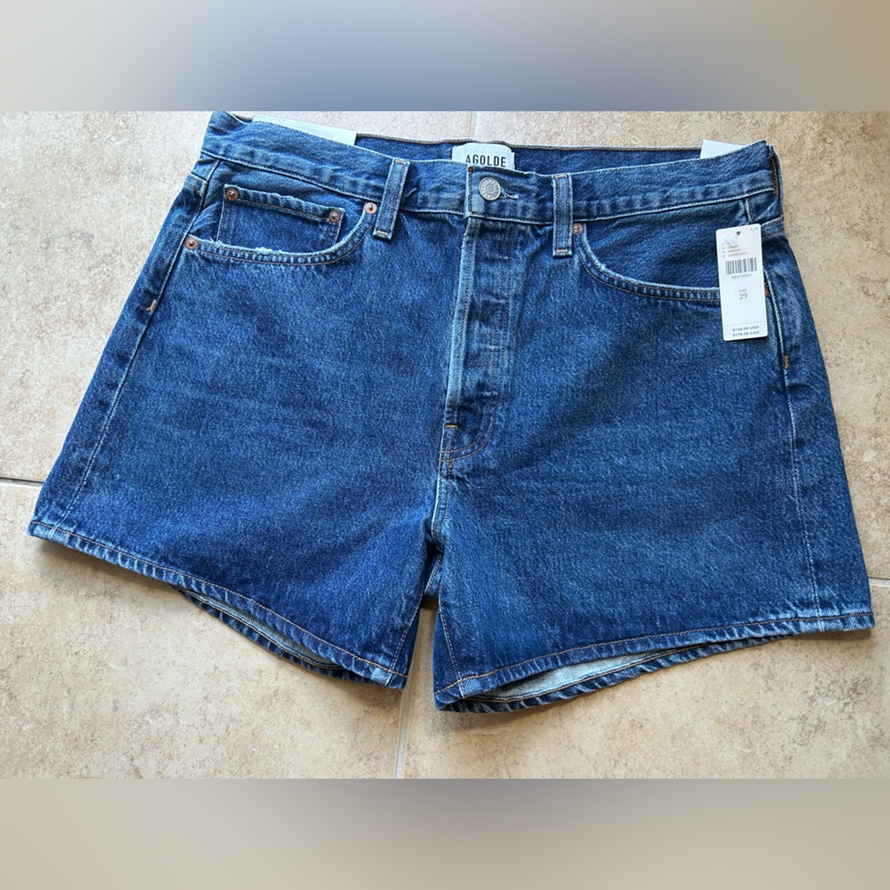NWT🌷Agolde Parker Long Shorts - Picture 3 of 10